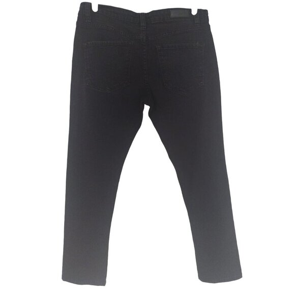 Kenneth Cole Men's Black Denim Jeans 32x32 Slim Fit Comfortable Casual Wear. - Picture 5 of 9